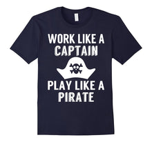 Captain Dad Clothes Boat Apparel Novelty Gift T-Shirt