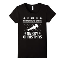Hammerhead Shark Christmas T-Shirt, Ugly Christmas Sweater