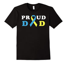 Men's Proud Dad DOWN SYNDROME AWARENESS Shirt