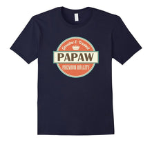 Men's Papaw Grandpa Gift T-Shirt Funny Vintage Grandfather Tee