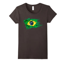Brazil Splash Flag Tourist T-Shirt