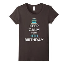 Keep Calm It's My 11th Birthday 11 Years Old T-Shirt
