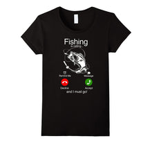 Fishing Is Calling and I Must Go Phone Screen Tee