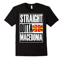 Storecastle Straight Outta Macedonia Flag Gift Pride T-Shirt