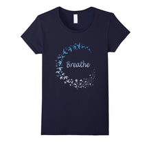 Just Breathe T-Shirt Gift - Deep Breath Inhale Exhale