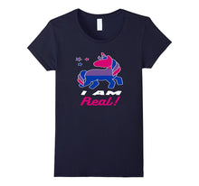 I Am Real! T-Shirt Lgbt Unicorn Bisexual Pride Gay