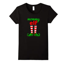 MOMMY ELF Funny Christmas T-Shirt | Xmas Santa Helper