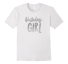 Birthday Babe Bday Girls Womens Silver T-Shirt