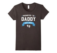 Promoted to Daddy Est. 2017 Gift for New Daddy T-Shirt Baby