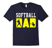 Proud Softball Dad Father Day Funny Shirt Gift