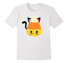 Candy Corn Emoji Cat Shirt