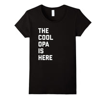The Cool Opa Is Here Funny German Grandpa T Shirt
