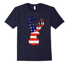 4th of July Deer Flag Tshirt