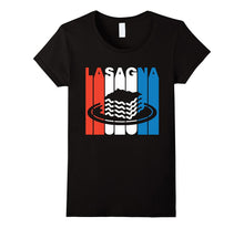 Retro RWnB Lasagna Silhouette T-Shirt