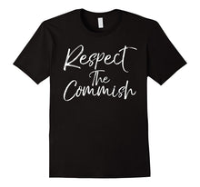 Respect the Commish Shirt Fantasy Football Commissioner Tee