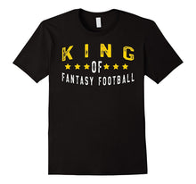King of Fantasy Football Tee Shirt | Fantasy Sports King Tee