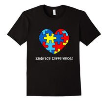 Autism Awareness TShirts Embrace Differences Shirt 2017