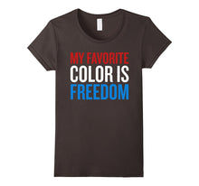 My Favorite Color Is Freedom T-Shirt Red White and Blue
