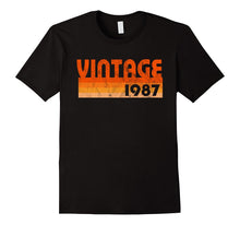 Retro Vintage 1987 T-Shirt 30 Yrs Old Bday 30th Birthday Tee
