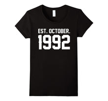 Happy 1992 My 25 Th Birthday Gift Ideas Tshirt for Lover