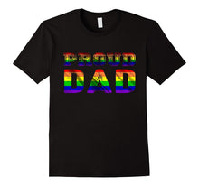 Proud Dad Gay Pride LBGT Rainbow T-Shirt