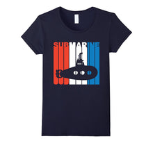 Retro RWnB Submarine Silhouette T-Shirt