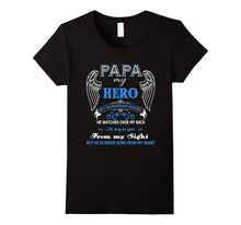 Papa My Hero My Guardian Angel T Shirt, Papa My Hero T Shirt