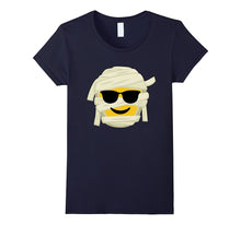 Mummy Emoji T-Shirt Sunglasses Halloween Costume Gift