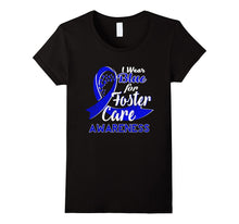 I Wear Blue for Foster Care Awareness T-Shirt