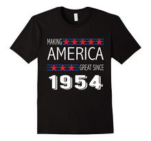 Retro Vintage 63th Birthday MAKING AMERICA GREAT SINCE 1954