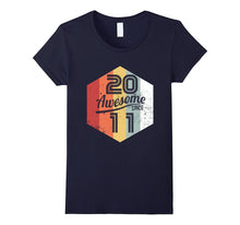 Retro 2011 6th Years Old Birthday Gift 2011 Birthday Shirt