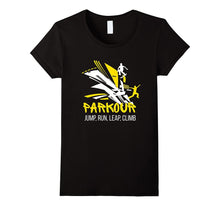 Parkour T-Shirt - Jump, Run, Leap, Climb