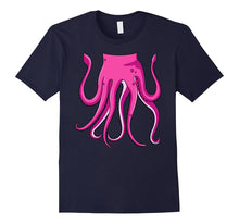 Squid Costume T-Shirt for Halloween Squid Animal Cosplay Tee