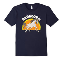 Mens Dadacorn Shirt Funny Unicorn Dad T-Shirt