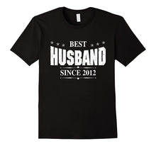 T-Shirt for Best Husband Since 2012, Anniversary Gift 5 Year