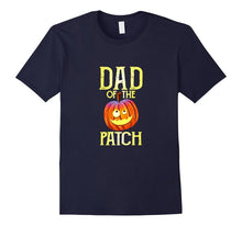 Dad of the Patch Funny Pumpkin Father Halloween T-Shirt