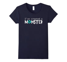 Matching Dad and Son Shirt I Created a Monster Set Funny Tee