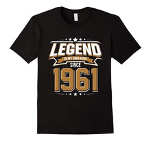 Legend Since 1961 T-Shirt for 56 Years Old Birthday Gifts