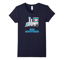 Kids Boys Train Big Brother Shirt