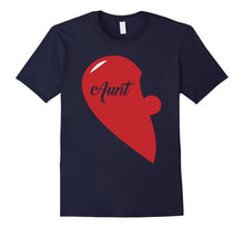 Aunt, Niece, Nephew Matching Shirt, Haft of Heart Aunt Shirt