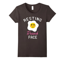 Resting Brunch Face Shirt : Grumpy Breakfast Egg Humor Joke