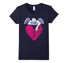 Angel of Grief and Broken Heart Tribute T Shirt Remembrance