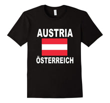 Austria Flag T-Shirt Osterreich Austrian Flag Unisex Top Tee