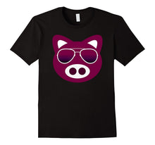Cute Pig Shirts Mafia Boss Pig With Cool Sunglasses T-Shirt