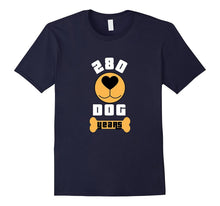 280 Dog Years 40 40th Birthday T-Shirt Fortieth Mom Dad Men