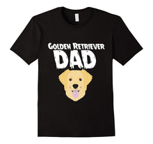 Golden Retriever Dad Funny Happy Shirts