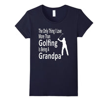 Funny Golf Shirt for Grandpa Novelty Father's Day Gift Tee
