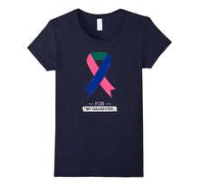 Ribbon Support Daughter Thyroid Cancer Awareness Shirt