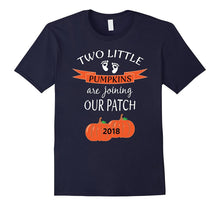 2018 Cute Twins Pregnancy Announcement Shirt Couples Baby