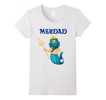 Mermaid Daddy Short Sleeve T-Shirt Halloween Costume